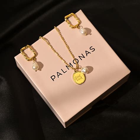 Buy Alluring Pearl Set | Gold Plating – PALMONAS