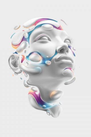 Download wallpaper face, rendering, android, section rendering in ...