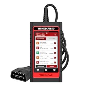 THINKCAR SD4 OBD2 Scanner Engine TCM ABS SRS Code Reader with 28 Reset ...