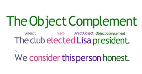 Image result for Direct Object vs Subject Complement
