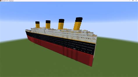 Image result for Titanic Build Minecraft Tutorial