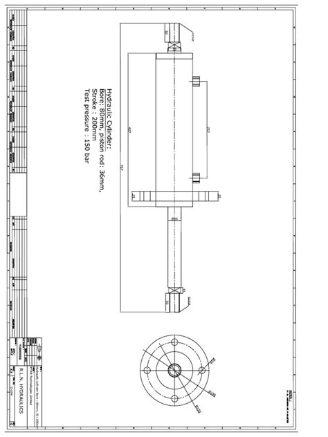 Hydraulic Cylinder | PDF