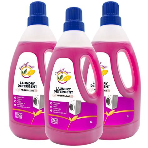 SOULFRESH Front Load Washing Machine Liquid Detergent 1L - Pack of 3 ...
