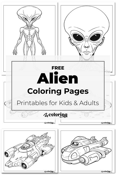 Image result for Alien Coloring Pages