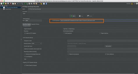 JMeter Test Script Recorder 的图像结果
