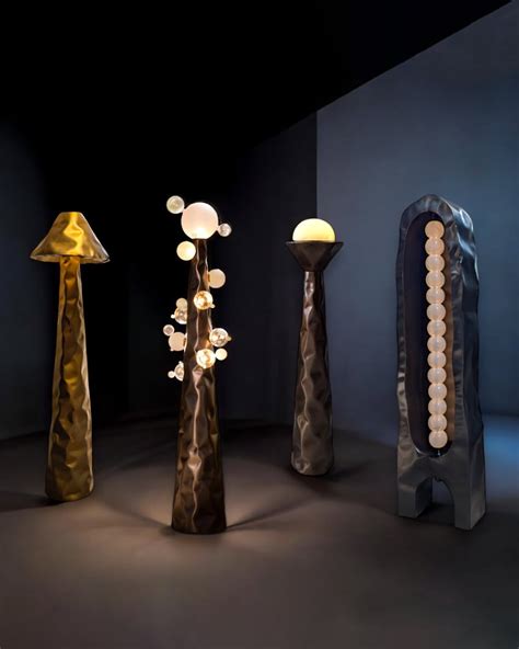 Stainless Steel Floor Lamp Collection by Nitush and Aroosh | Steel ...