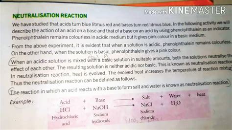 Image result for Neutralisation Reactions
