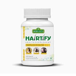 Buy ARTHA SATYA Hairtify Anti Hair Fall Ayurvedic Tablets| Strengthens ...