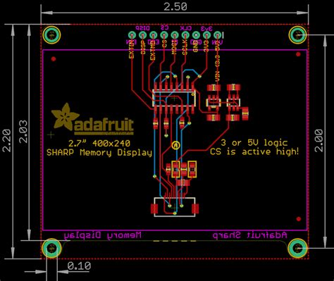 Image result for Sharp Memory Display Library