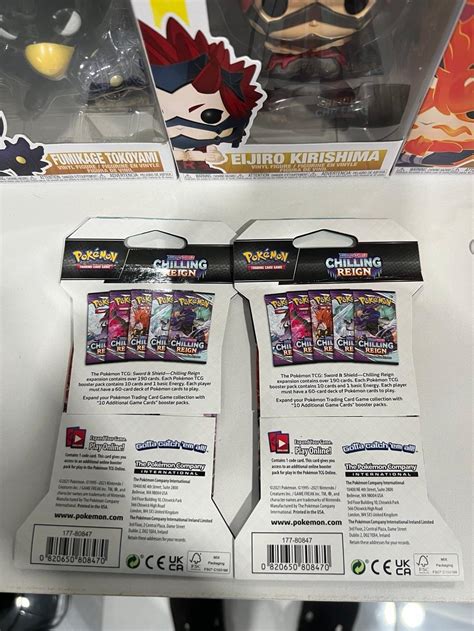 Pokemon Chilling Reign Booster Pack New | Mercari
