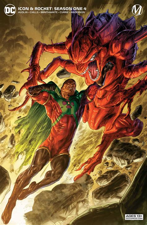 SNEAK PEEK: Preview of DC COMICS ICON AND ROCKET: SEASON 1 #4 « Hudlin ...