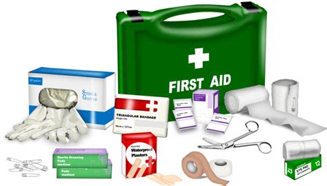 Contents of First Aid Box 的图像结果
