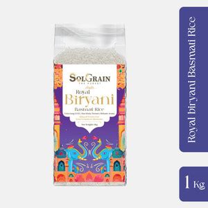 SOLGRAIN Royal Biryani |Extra Long Grain XXXL Basmati Rice (Long Grain ...
