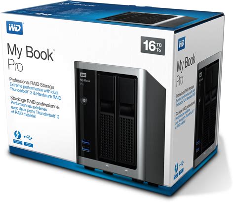 Specificaties van WD My Book Pro 16TB Zwart - Tweakers