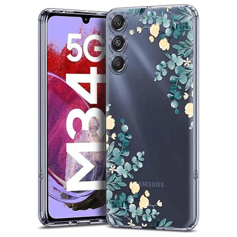 Fashionury Silicone Designer Case for Samsung Galaxy M34 5G / F34 5G ...