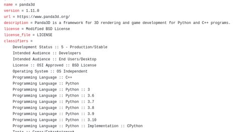 Python Panda3D 的图像结果
