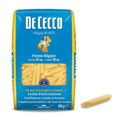 Penne rigate with rocket flavour | Italian Pasta De Cecco Recipes