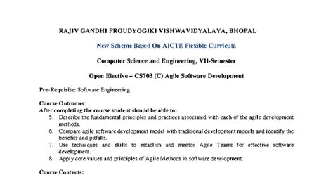 CS 703 C Agile Software Development: Principles & Practices - Studocu