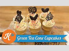 Resep Green Tea Cone Cupcake   MELLIANA HARDI   YouTube