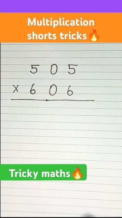 Image result for Math Double Multiplication Shorts Video