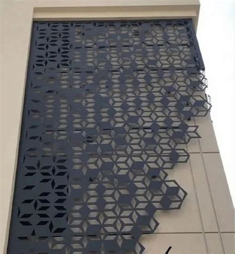 Elevator Cabin - Powder Coated Laser Cut MS jaalit For Building ...