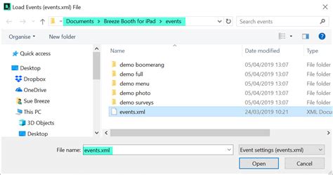 Image result for OpenEvent File