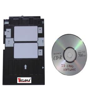 TRISAMA PVC ID Card Tray for Epson 800, L805, L810, R260, R280, R290 ...