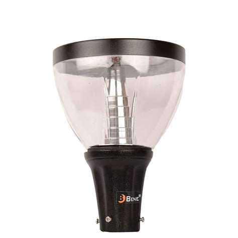 Buy Garden Light Iris 20 Cms Fitted with 15w White LED (Black) at Best ...