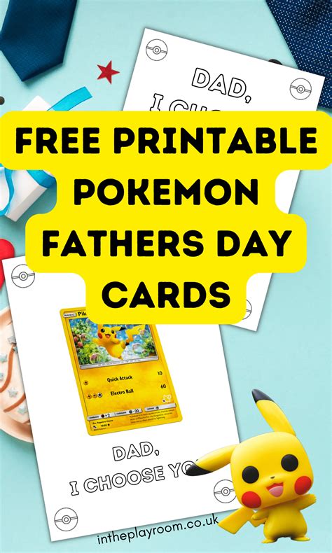 happy fathers day pokemon card
