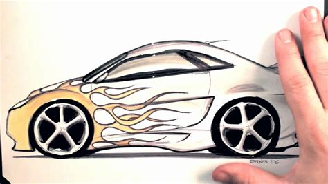 Cool Pictures Of Cars To Draw Step By Step