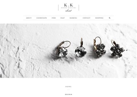 Kyoko Kikuchi’s Closet | umeboshi - 女性向けWebデザインの参考サイト集