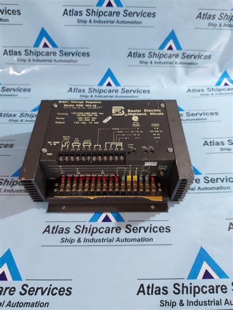 BASLER SSR 125-12 P/N 9185900102 STATIC VOLTAGE REGULATOR – Atlas ...
