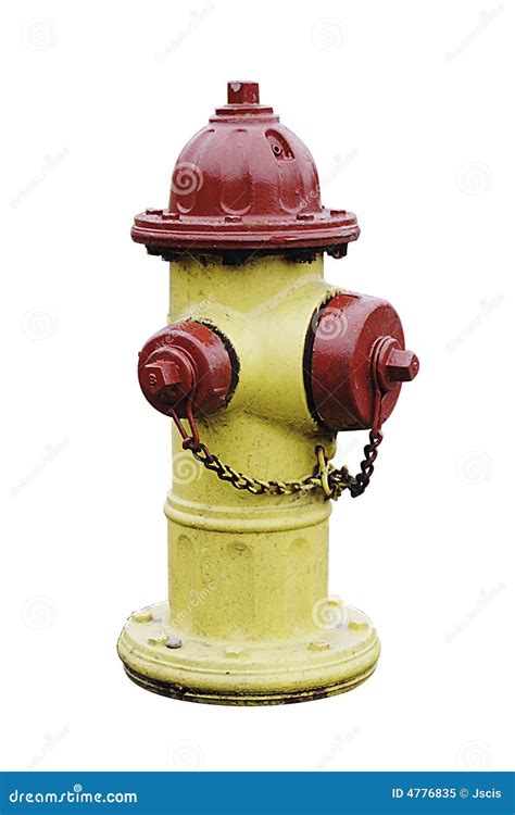 Yellow Fire Hydrant stock image. Image of fire, water - 4776835