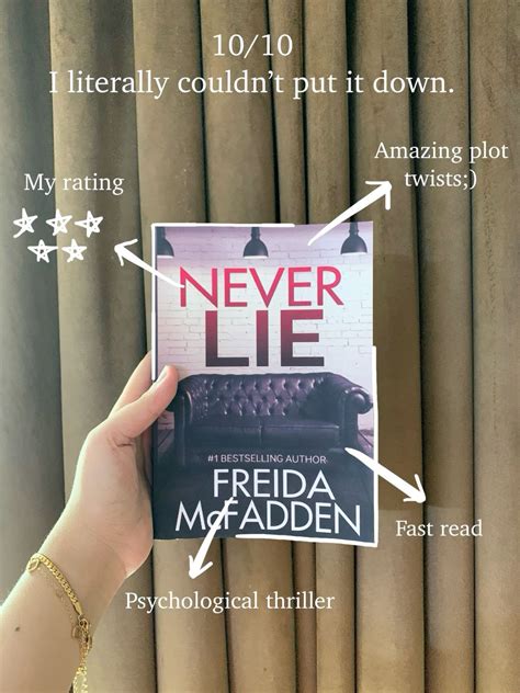 Never Lie Book
