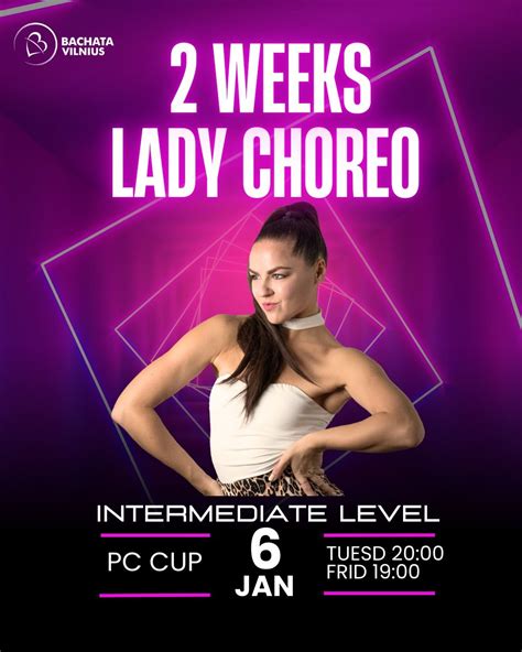 Bachata Lady Choreografijos pamokos su Indre 💜 Intermediate lygis ...