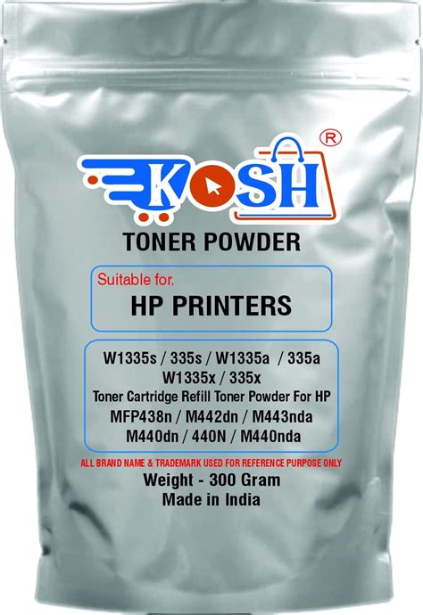 kosh 335X W1335S / 335S / W1335A / 335A Toner Powder Compatible for use ...