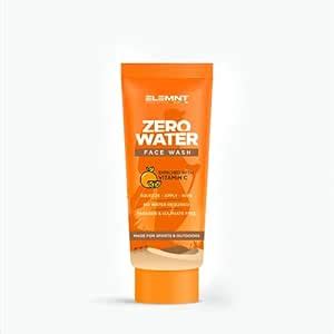 Elemnt Zero Water Face Wash | Waterless Facewash for Sports,Cricketers ...