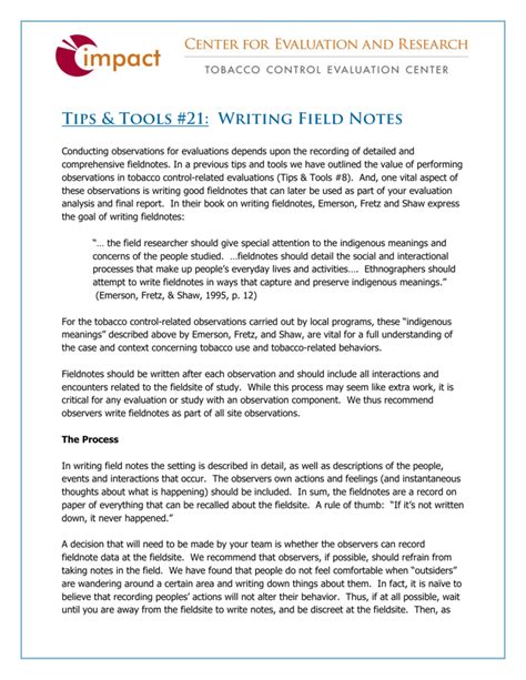 Rezultat imagine pentru Writing Field Notes