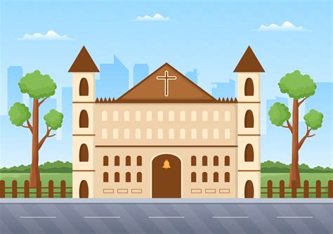 Cathedral Catholic Church Building with Architecture, Medieval and ...