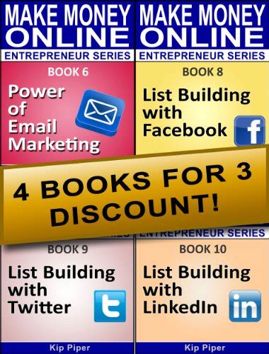List Building Bundle: 4 Books to Make Money Online - For Beginners and ...