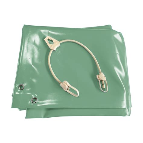 Bâche hivernage piscine 7,6 x 3,8 m - Dimensions bâche : 8,3 x 4,5 m ...