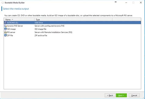 Image result for How Create Acronis Bootable Media USB