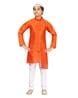 Buy Orange Kurta Sets for Boys by LITTLE MAFIA BY AARIKA Online | Ajio.com