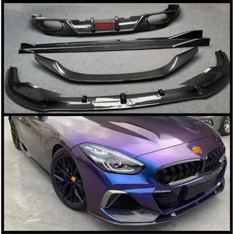 BMW Z4 G29 2019 2020 2021 2022 2023 REAL Carbon Fiber Front Bumper ...