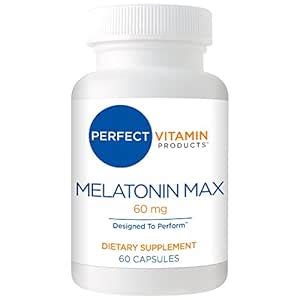 High Dosage Melatonin 60mg,Melatonin Max Ensures an Ample Supply of ...