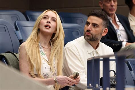 Lindsay Lohan and Stanley Tucci lead celebs at US Open