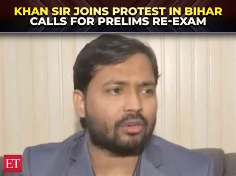 Khan sir joins protest in Bihar demanding BPSC prelims re-examination