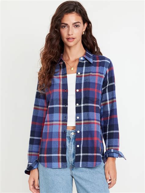 Blue Flannel Shirts | Old Navy