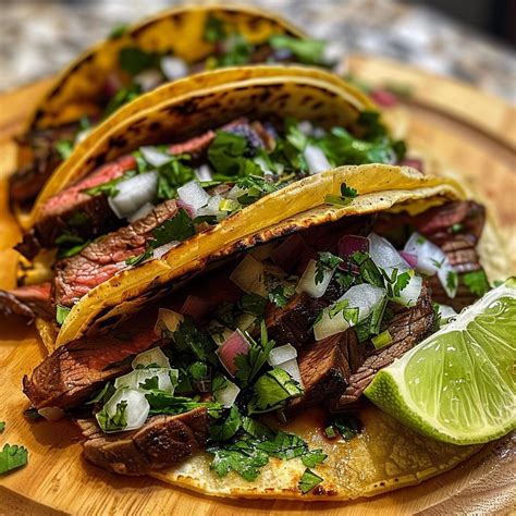 20-Minute Steak Tacos with Lime & Cilantro - Irresistible Flavor!