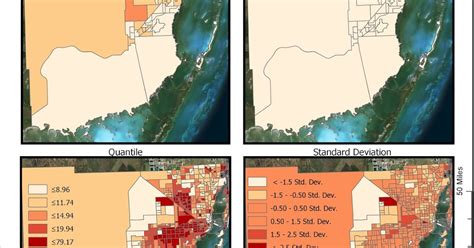 GIS Data Classification Using ArcGIS Online 的图像结果